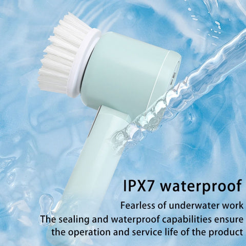 Multifunctional Handheld Wireless Folding Electric Cleaning Brush