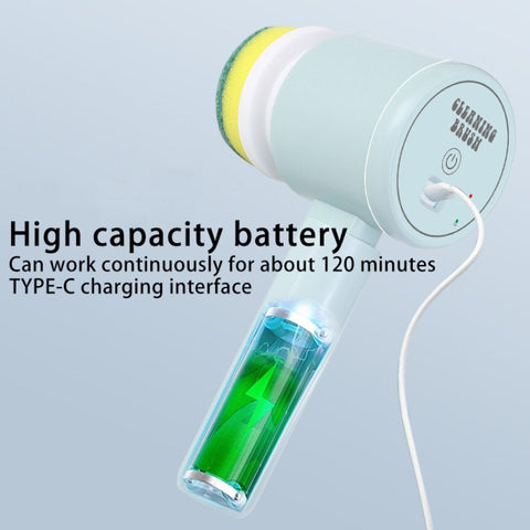 Multifunctional Handheld Wireless Folding Electric Cleaning Brush