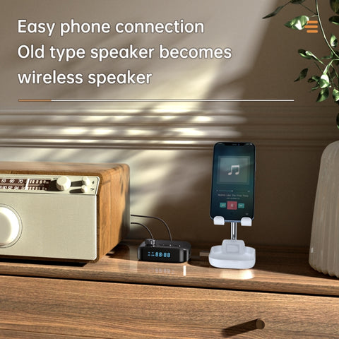 Digital Display Bluetooth 5.3 Audio Receiver Transmitter Support USB /TF Card MP3 Player, C68