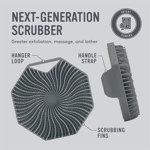 Silicone Body Bath Brush Shower Scrubber