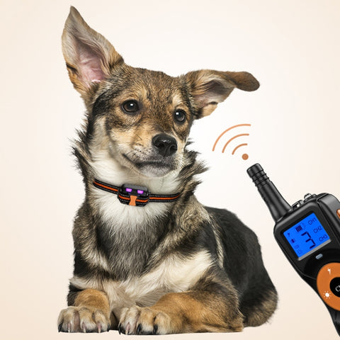 Smart Electronic Remote Control Dog Training Device Waterproof Pets Bark Stopper, For-One-Dog, For-Two-Dog