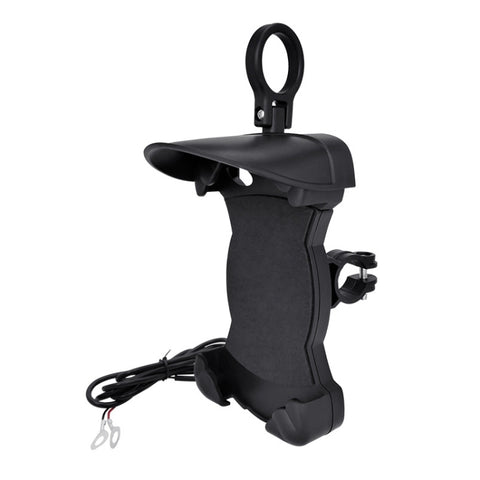 Motorcycle Sunshade Rainproof Mobile Phone Holder, Mirror Holder  No Charge, Handlebar Holder No Charge, Charging Handlebar Holder 5V-2A, Charging Handlebar Holder 5V-3.1A, Charging Handlebar Holder 18W (QC3.0), Charging Mirror Holder 5V-2A            ...