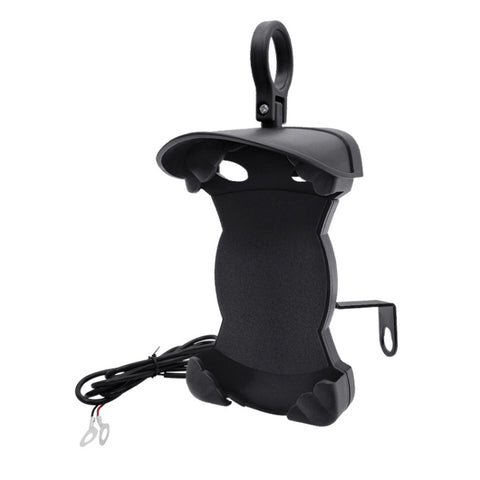 Motorcycle Sunshade Rainproof Mobile Phone Holder, Mirror Holder  No Charge, Handlebar Holder No Charge, Charging Handlebar Holder 5V-2A, Charging Handlebar Holder 5V-3.1A, Charging Handlebar Holder 18W (QC3.0), Charging Mirror Holder 5V-2A            ...