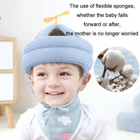 Bamboo Dragonfly Baby Toddler Anti-fall Pillow Protection Pad, Gray, Pink, Blue, Camouflage