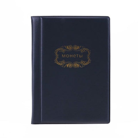 Russian Cover 120 Coins Pocket-sized Collection Album
