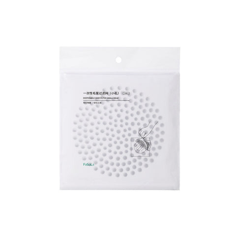FASOLA 15pcs /Bag Sink Disposable Filter Sewer Mouth Non-woven Floor Drain Sticker, Small Hole, Large Hole