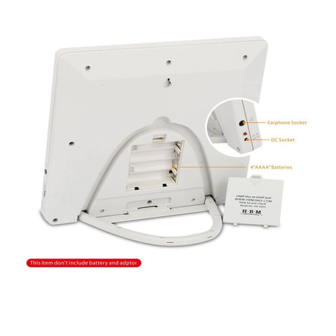 Desktop Digital Perpetual Calendar Study Alarm Clock