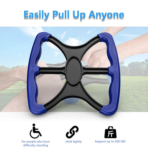 Standing Aid And Handicap Bar With No-Slip Grip Handle For Elderly Disabled