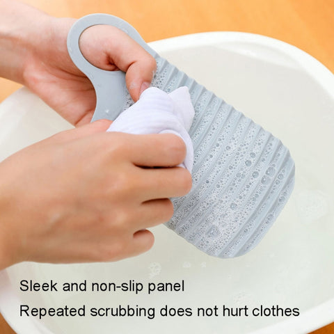 Foldable Soft Silicone Laundry Board for Home Use, White, Grey, Green