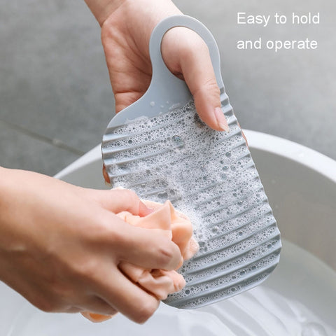 Foldable Soft Silicone Laundry Board for Home Use, White, Grey, Green
