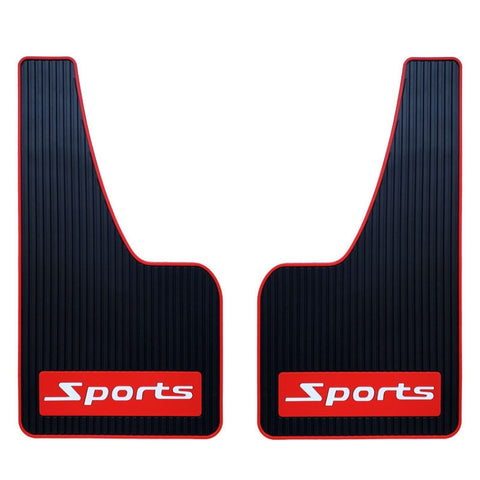 2pcs Car Tire Mud Flap Modification Plastic Anti-Splash Mud Flap, Sports, Cat Eye, Large Sports, Large Blank