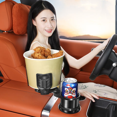 Carbon Fiber Multifunctional Car Modified Water Cup Holder Ashtray