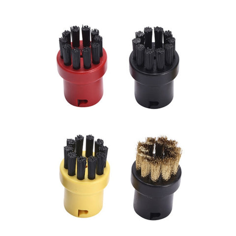 Steam Brush Heads Steamer Accessories For Karcher SC1 / SC2 / SC3 / SC4 / SC5, Copper Brush, Black, Yellow, Red