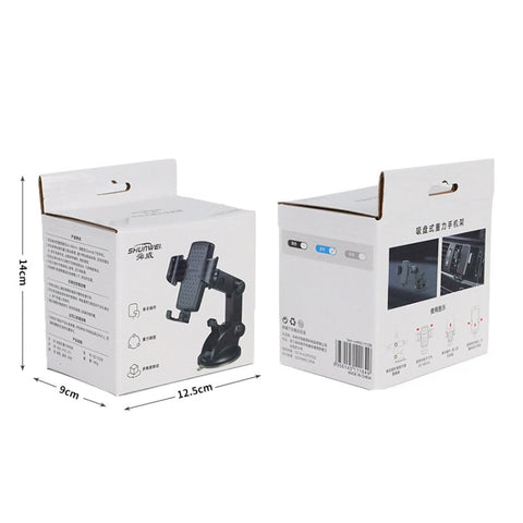 SHUNWEI SD-1132B Car Phone Suction Cup + Air Vent Holder Gravity Sensing Support Bracket