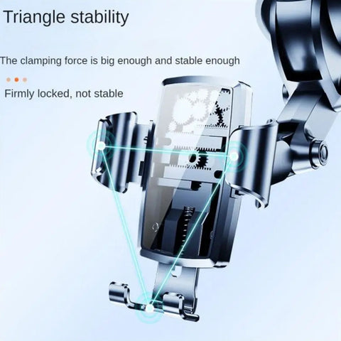 SHUNWEI SD-1132B Car Phone Suction Cup + Air Vent Holder Gravity Sensing Support Bracket