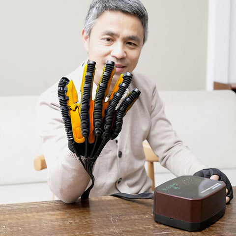 Intelligent Robotic Rehabilitation Glove Equipment, With UK Plug Adapter, S, M, L, XL, XXL