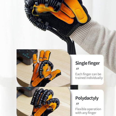 Intelligent Robotic Rehabilitation Glove Equipment, With UK Plug Adapter, S, M, L, XL, XXL