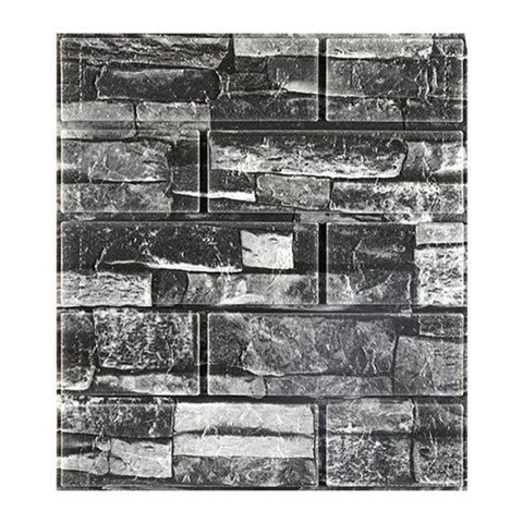35x38.5cm 3D Self-Stick Wallpaper Soft Wrapping Waterproof Wall Sticker, 3mm Thickness, 5mm Thickness