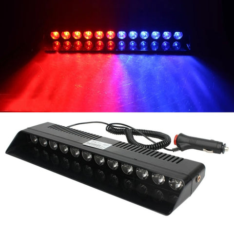 12 LED Car Front Suction Cup High Brightness Strobe Light