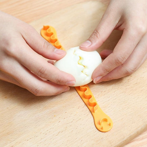Lace Egg Cutter DIY Egg Mold Kitchen Salad Making Tools, 2pcs /Set