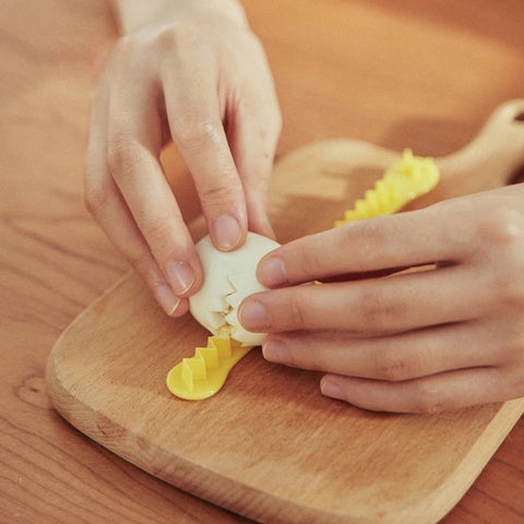 Lace Egg Cutter DIY Egg Mold Kitchen Salad Making Tools, 2pcs /Set