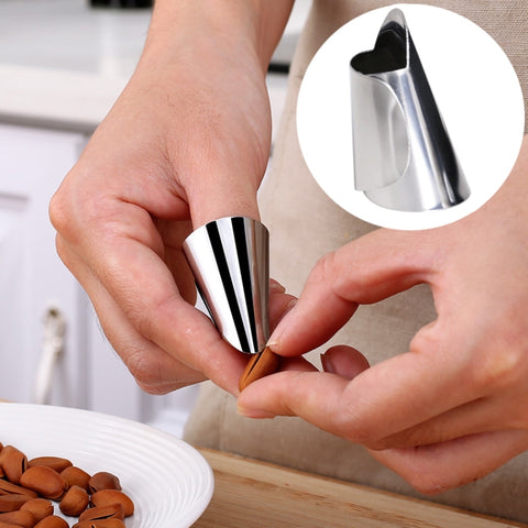 Multifunctional Hand Guard For Cutting Vegetables Nut Shelling Gadget Peeling Nail Polish, Single