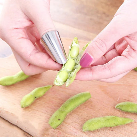 Multifunctional Hand Guard For Cutting Vegetables Nut Shelling Gadget Peeling Nail Polish, Single