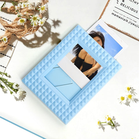 Mini 3-Inch Rivet Vertical Color Celebrity Photo Card Photo Frame