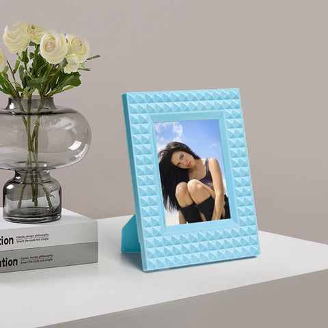 Mini 3-Inch Rivet Vertical Color Celebrity Photo Card Photo Frame