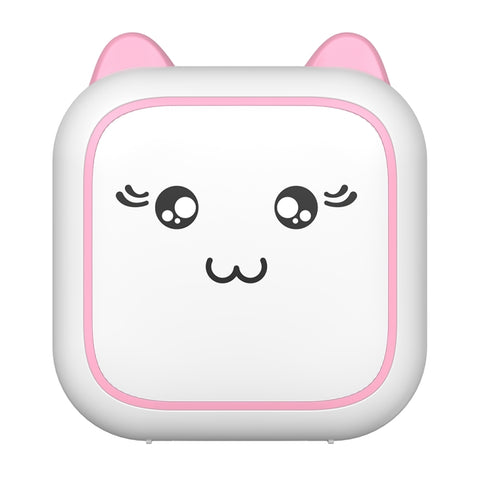 M5 Mini Cartoon Portable Bluetooth Printer Photo Thermal Printer, Blue, Pink