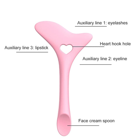 Eye Makeup Aids Silicone Multifunctional Eyeliner Drawing Aid