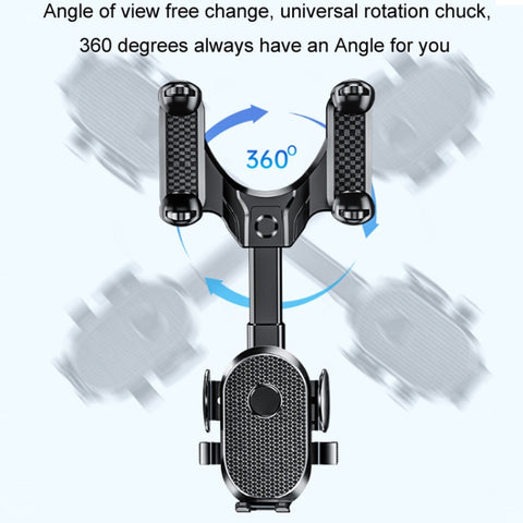 Car Rearview Mirror Mobile Phone Holder Multifunctional AR Navigation Support Bracket
