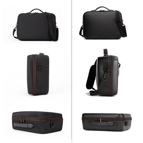 For DJI Mini 4 Pro / RC2 Remote Control Shoulder Bag Handy Crossbody Packet, PU Leather, Nylon