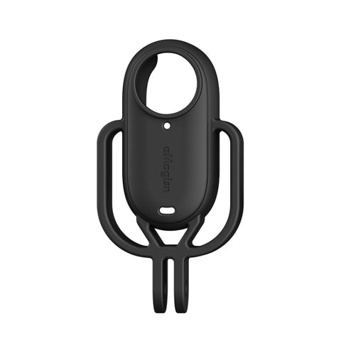 For Insta360 GO 3 AMagisn Silicone Case Camera Protective Accessories, Horizontal Gray, Vertical Gray, Horizontal Black, Vertical Black