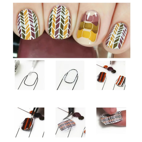 Silicone Manicure Pads Nail Sticker Printing Filling Coloring Pads, 21x15cm A, 21x15cm B