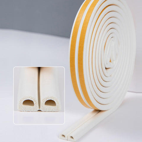 Doors Windows Windproof Soundproof Warm Sealing Strips, 250cm x 2cm