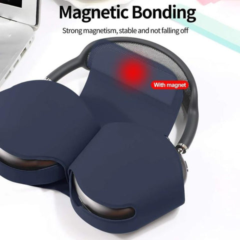 For AirPods Max Headphone Protective Cover Soft Case, Dark Green, White, Red, Light Blue