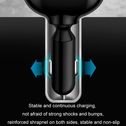 Dual USB Type-C Real-time Digital Display Cigarette Lighter Expansion Car Charger, 3.1A Double A+C, QC3.0+2.4A Dual A+C, 66W Dual A+C, PD+QC3.0+2.4A Dual A+C