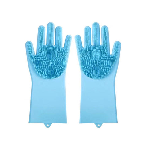 Kitchen Silicone Dishwash Gloves Male And Female Household Chores Cleaning Mitts, 160g