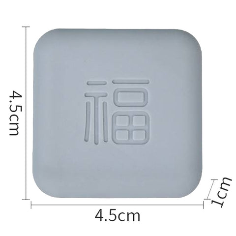 5pcs Doorknob Silent Anti-Collision Pad Living Room Bedroom Door Closing Cushion Silicone Protective Pad