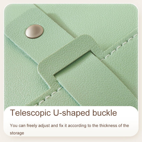 Book Shaped Jewelry Bag Large capacity Travel Portable Multifunctional Earring Storage Bag, Blue, Green, Pink
