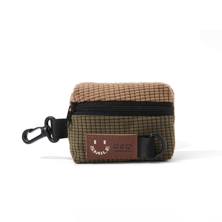 Corduroy Outdoor Cycling Hanging Bag Earphone Portable Storage Sports Bag Universal Bag Hanger