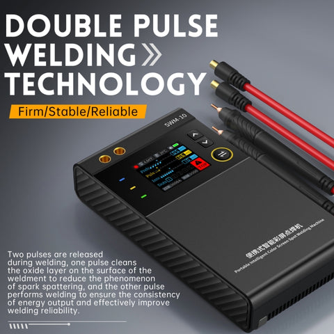 FNIRSI Small Handheld Portable Mobile Phone Lithium Battery Nickel Sheet Spot Welding Machine, SWM-10