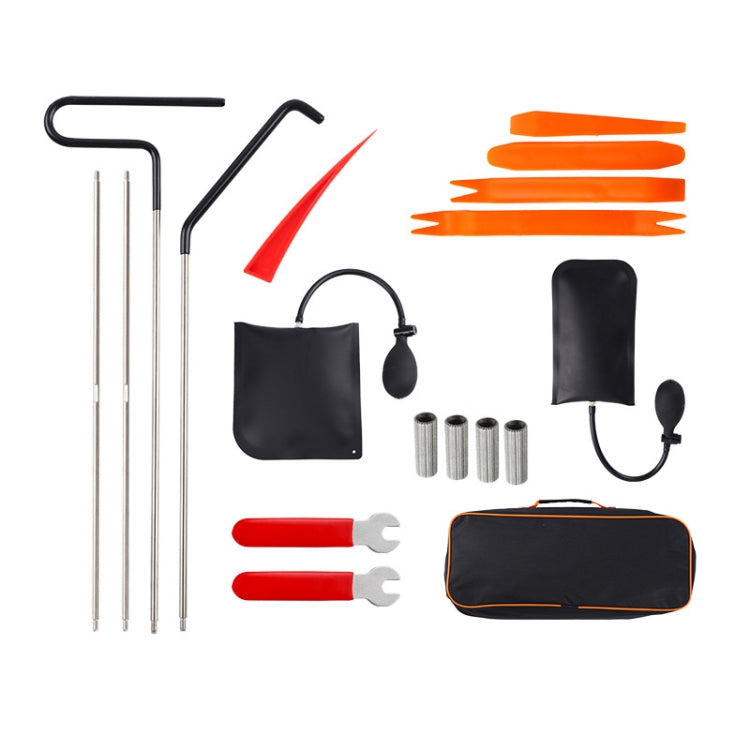 Car Audio Repair Disassembly Auxiliary Emergency Tool Kit, Orange 18pcs/set, Purple Red 18pcs/set, Red 22pcs/set, Blue 22pcs/set, Blue 23pcs/set, 27pcs/set