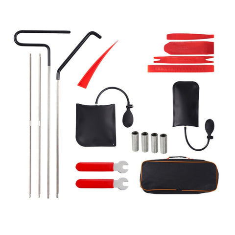 Car Audio Repair Disassembly Auxiliary Emergency Tool Kit, Orange 18pcs/set, Purple Red 18pcs/set, Red 22pcs/set, Blue 22pcs/set, Blue 23pcs/set, 27pcs/set