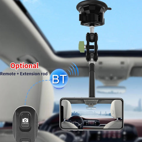 Lanparte Magnetic Car Phone Holder Adjustable Suction Cup Navigation Stand, RBA-M01N, RBA-M01NB, RBA-M01NL, RBA-M01NLB, RBA-M01