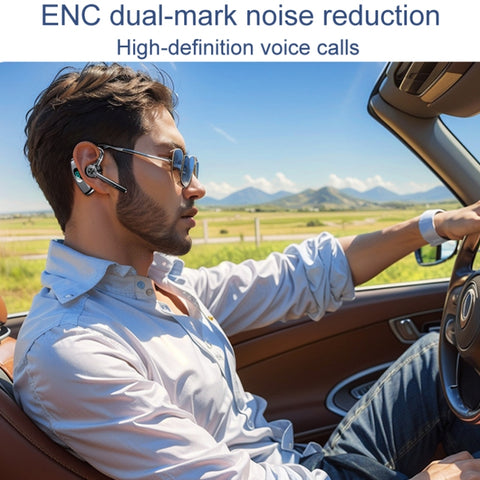 V600 On-Ear OWS Bone Conduction Gaming Noise Reduction Bluetooth Earphones