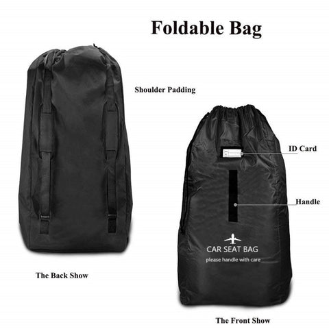 Car Child Safety Seat Travel Bag Baby Stroller Wheelchair Storage Bag