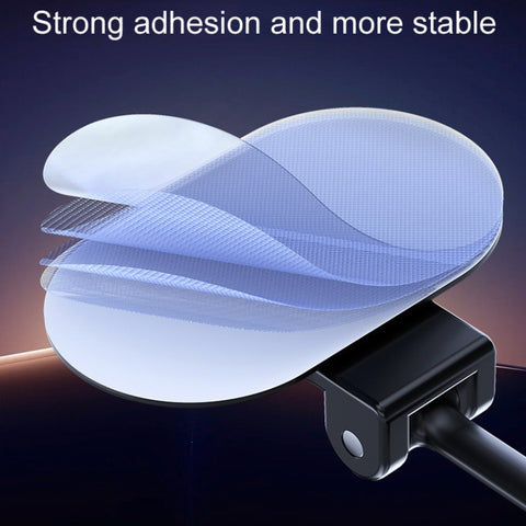 Magnetic Folding Car Phone Holder Rotatable Dashboard Stick-On Navigation Stand, D50-1