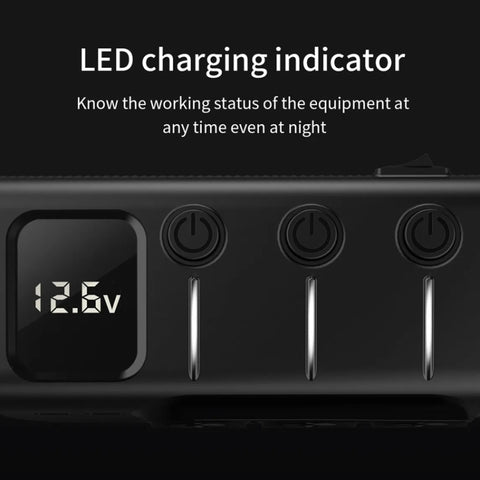 120W Digital Display Cigarette Lighter Car Fast Charging Charger